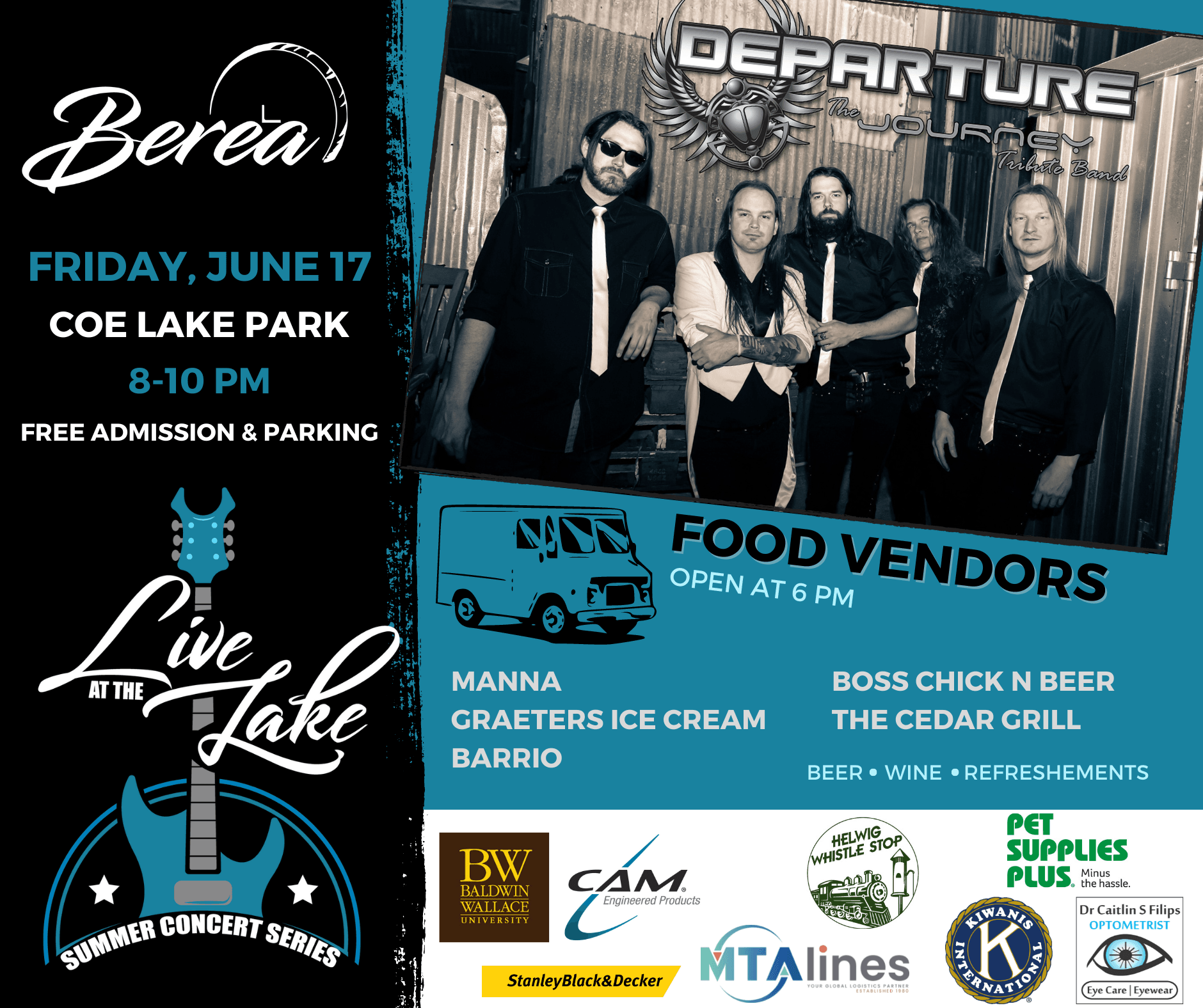 LIVE AT THE LAKE DEPARTURE AD 2022