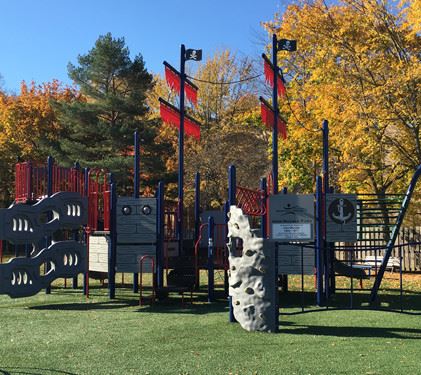 pirate themed playground equipment